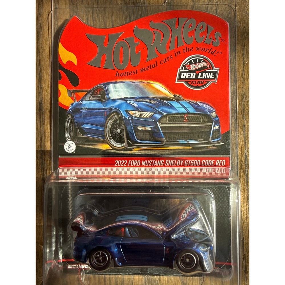 Hot Wheels RLC 2022 Ford Mustang Shelby GT500 Code Red Spectraflame